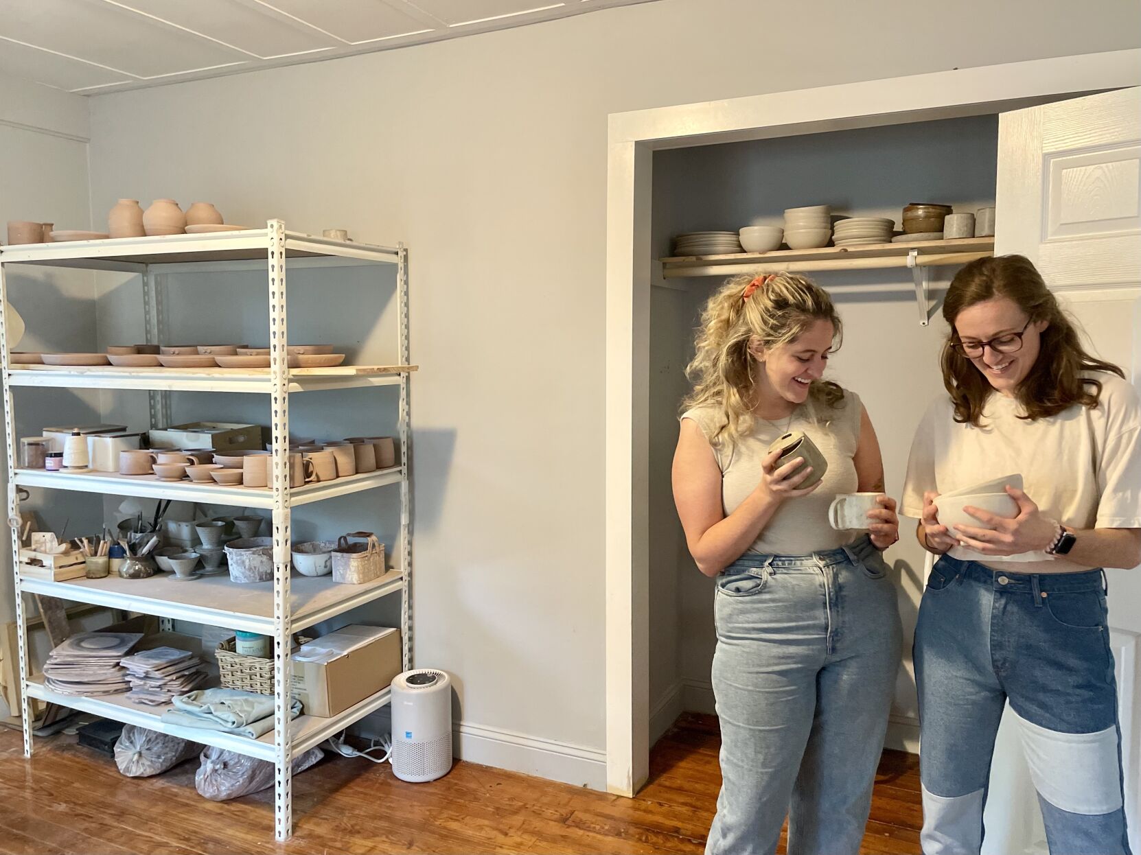 Maddi and Hannah Pottery